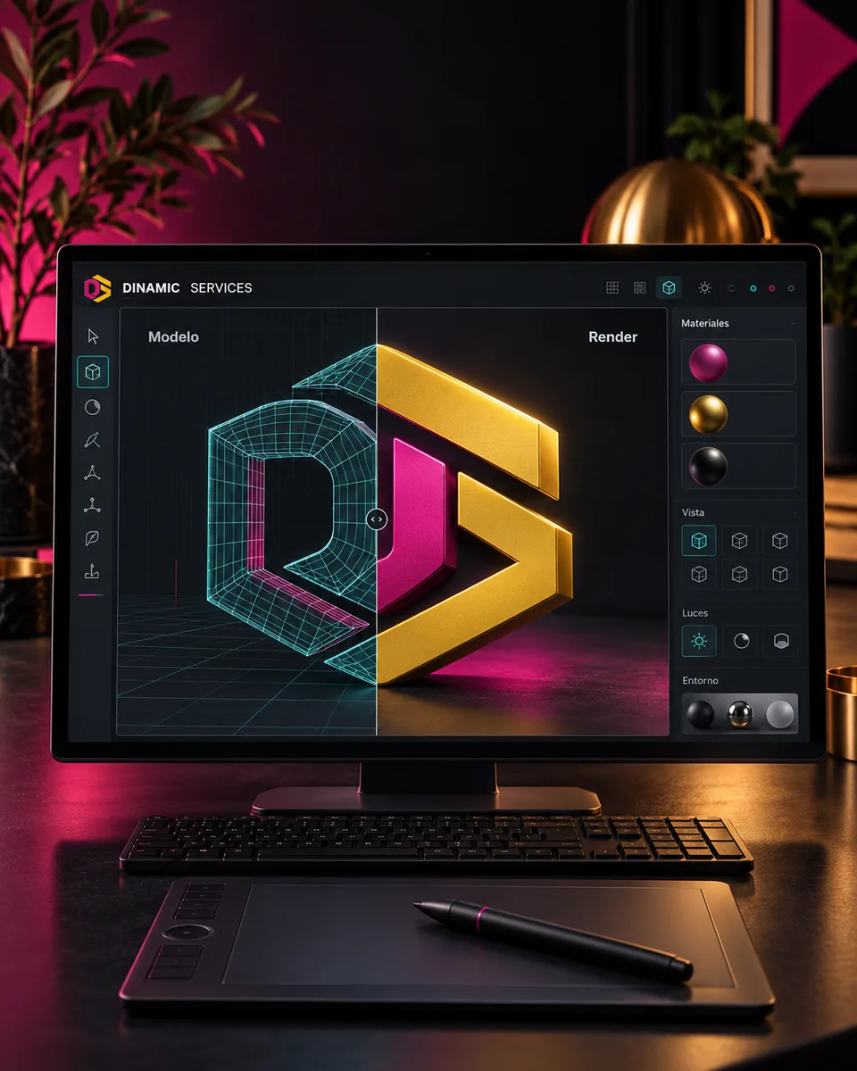 Concepto propio de modelado y visualización 3D digital